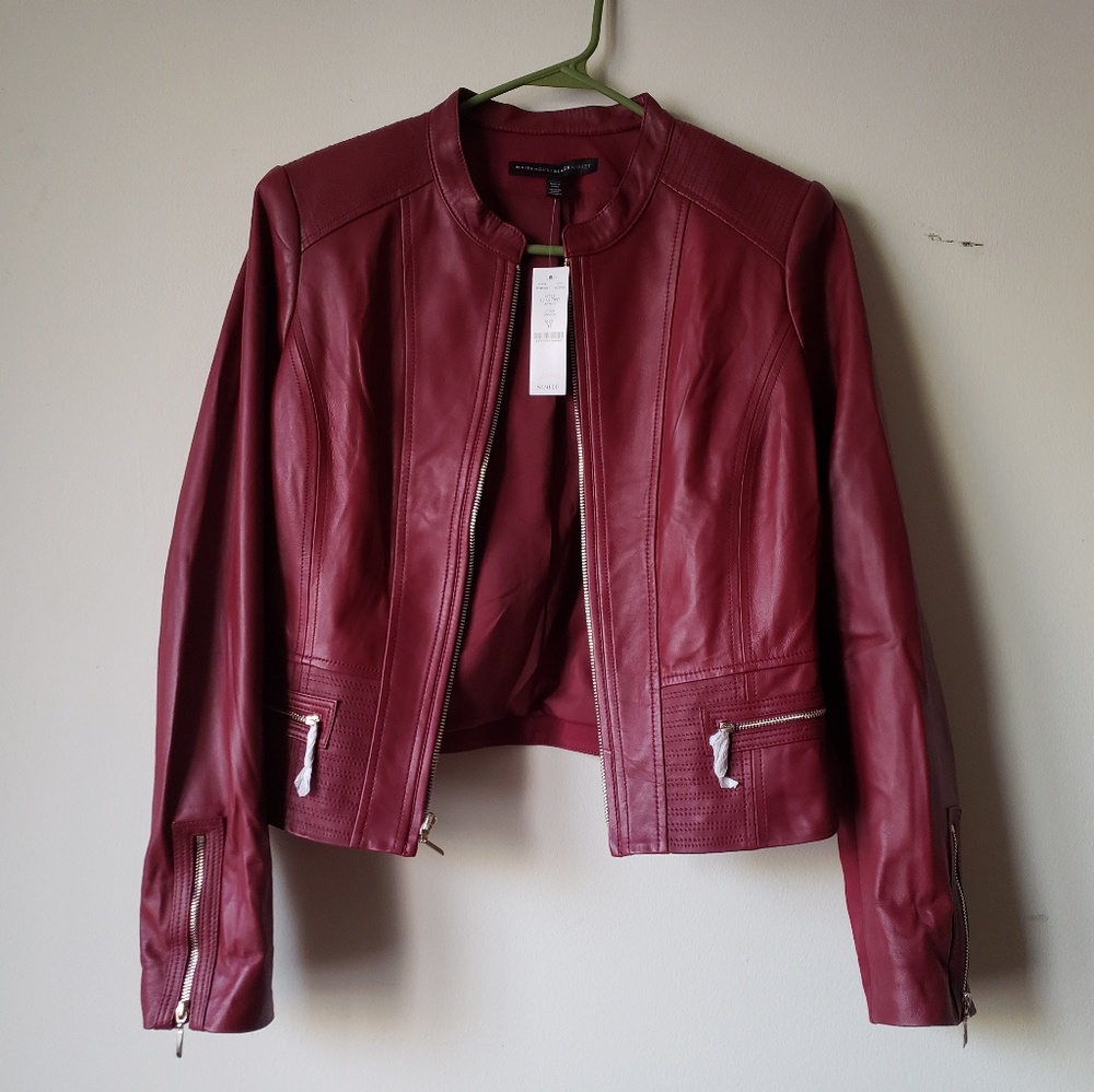 Leather jacket